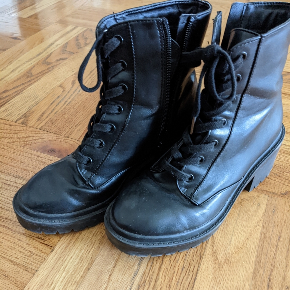 A New Day Brie Combat Chunky Boots